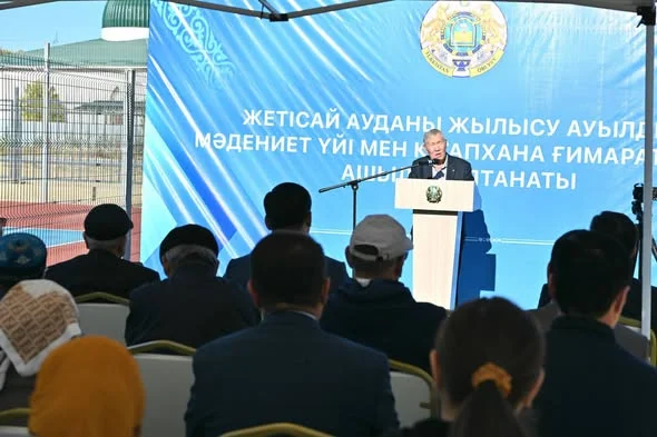 МЕРЕКЕ ҚАРСАҢЫНДА 150 ОРЫНДЫҚ МӘДЕНИЕТ ҮЙІ ПАЙДАЛАНУҒА БЕРІЛДІ — Фотосурет 4