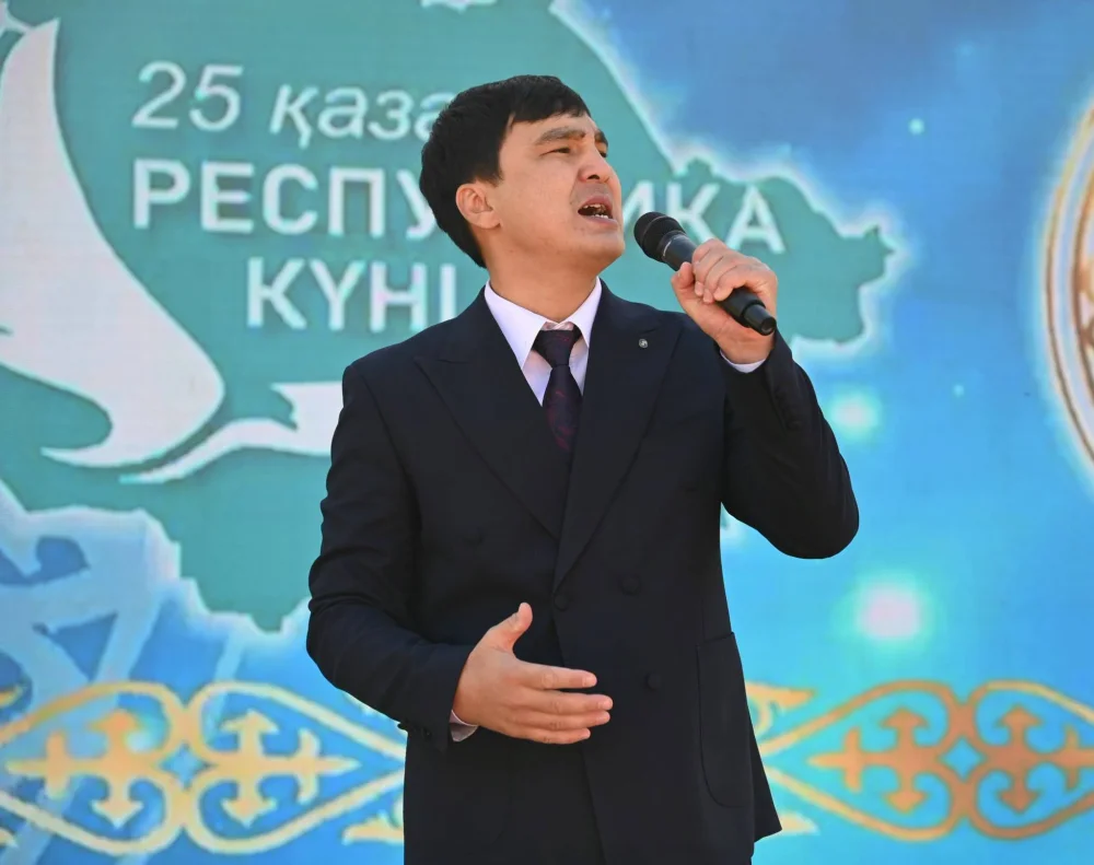 ЖЕТІСАЙДА ҰЛТТЫҚ МЕРЕКЕ ЖОҒАРЫ ДЕҢГЕЙДЕ АТАЛЫП ӨТТІ — Фотосурет 32