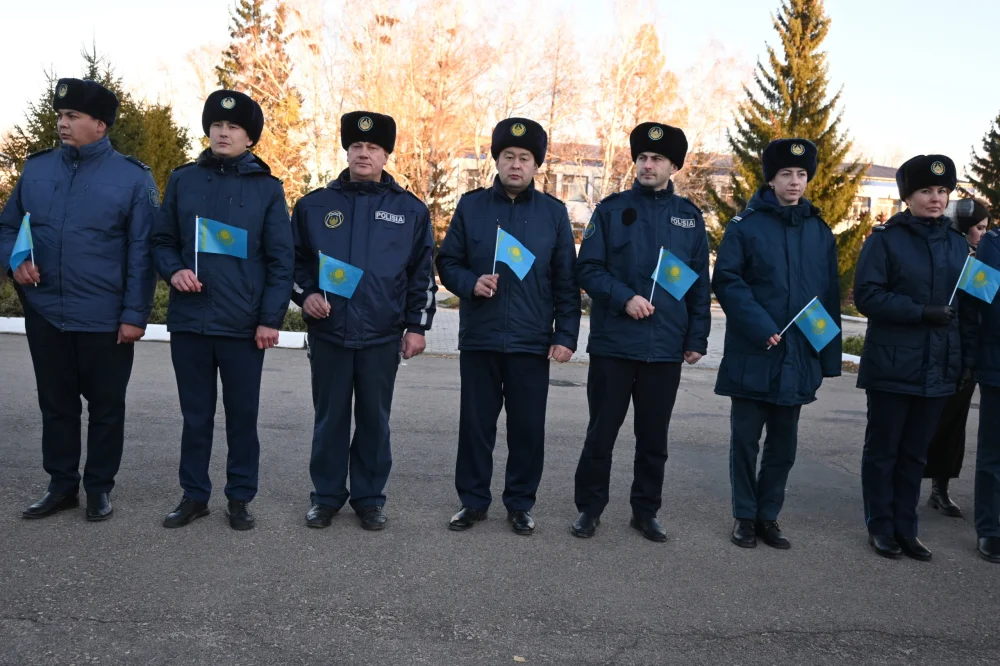 Қазақстан Республикасының Мемлекеттік Туын көтеру салтанатты рәсімі — Фотосурет 8