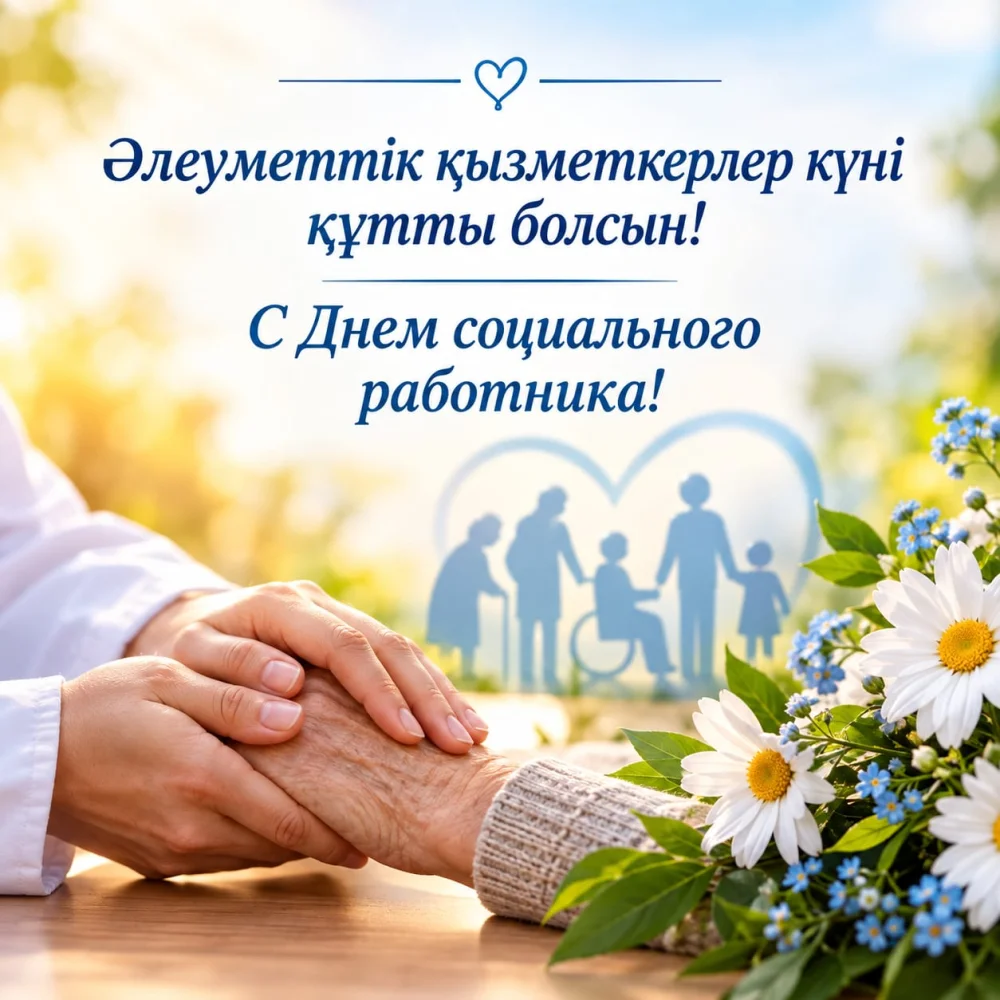 Сандықтау ауданы әкімінің әлеуметтік қорғау жүйесі қызметкерлерінің күнімен құттықтауы