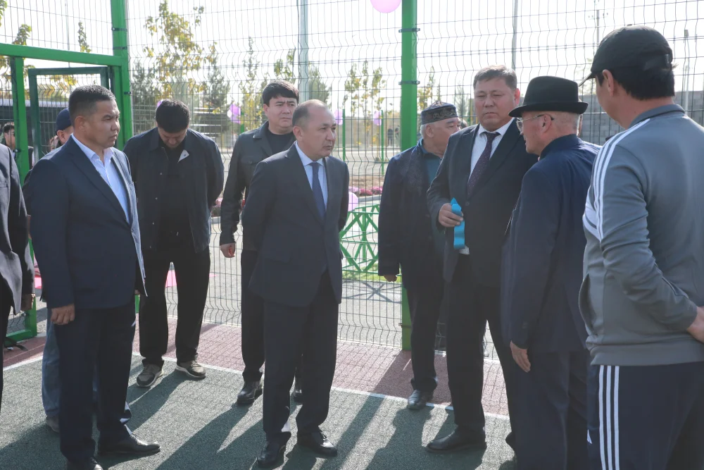 ЖІБЕК ЖОЛЫ ЕЛДІ МЕКЕНІНДЕ СПОРТТЫҚ ЖӘНЕ БАЛАЛАР ОЙЫН АЛАҢДАРЫ ПАЙДАЛАНУҒА БЕРІЛДІ — Фотосурет 8