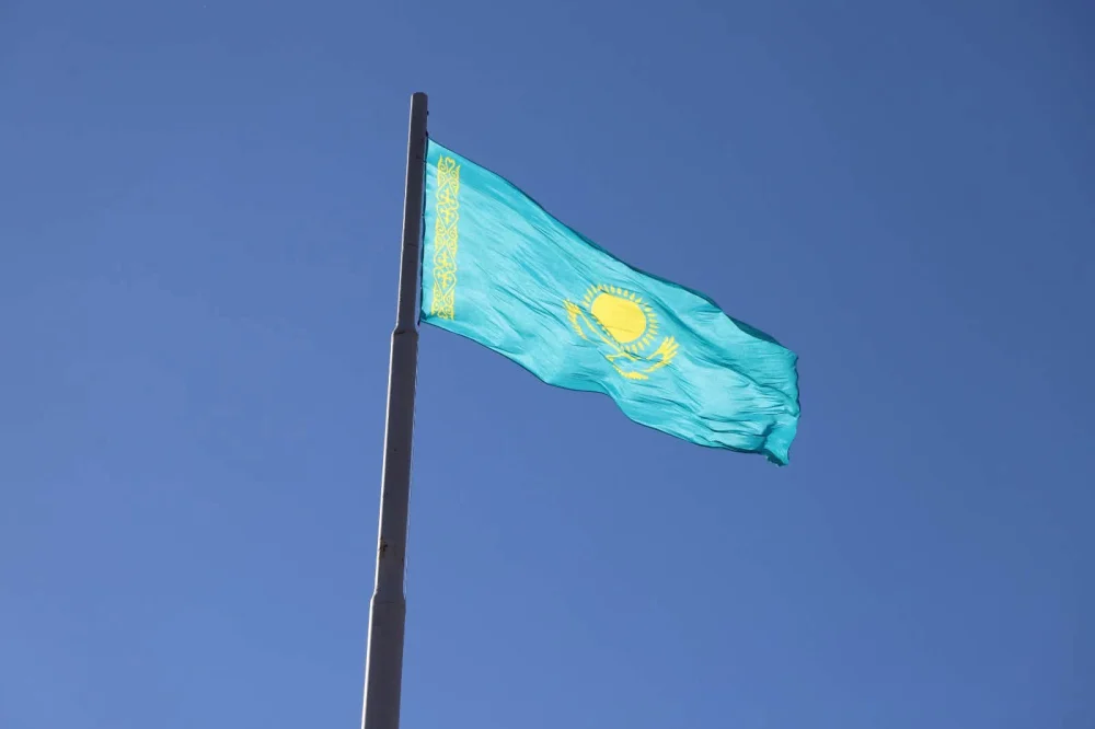 Республика күніне орай мемлекеттік Ту көтеру рәсімі өтті — Фотосурет 15