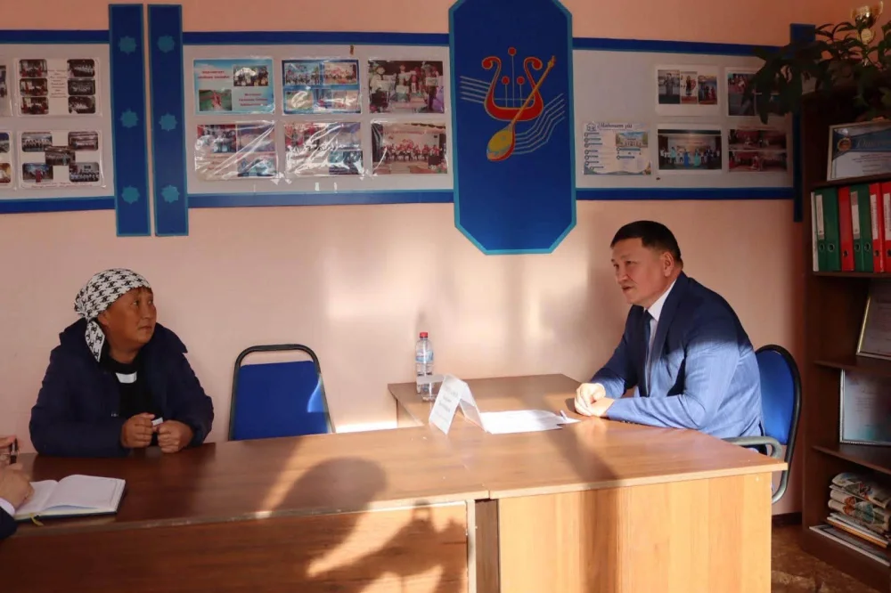 21 қазан күні түске дейін Егіндікөл, Қоскөл ауылдарының тұрғындарымен кездестім. — Фотосурет 6