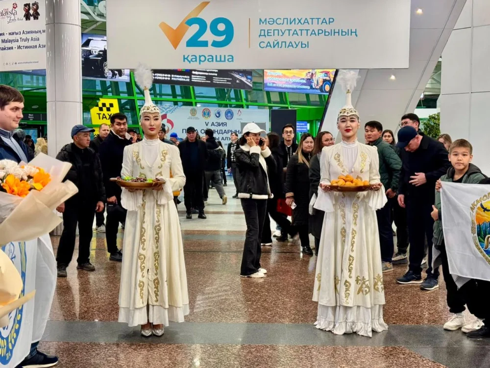 V Азия Пара ойындары: елордалық волейболшылар елге оралды — Фотосурет 2