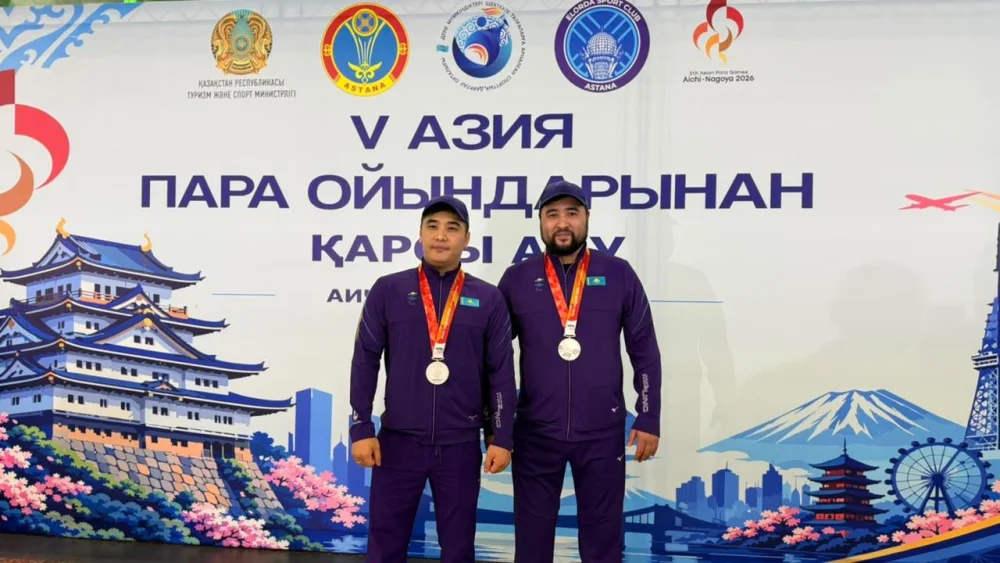 V Азия Пара ойындары: елордалық волейболшылар елге оралды — Фотосурет 1