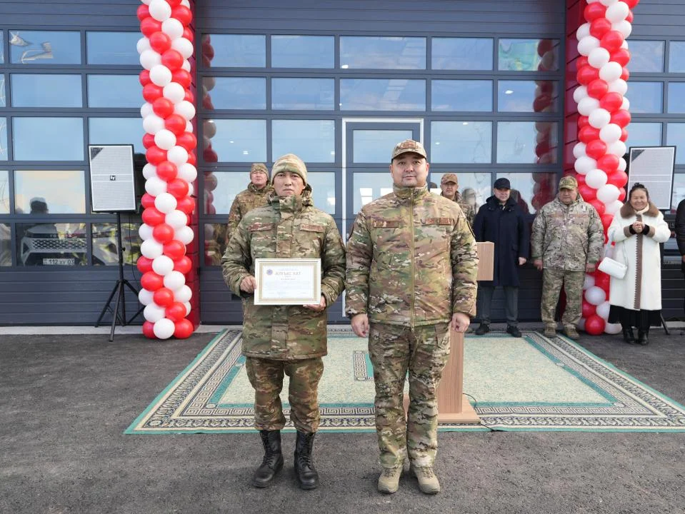 Целиноград ауданының Қоянды ауылында заманауи өрт сөндіру-құтқару базасын құрудың бірінші кезеңі аяқталды — Фотосурет 7