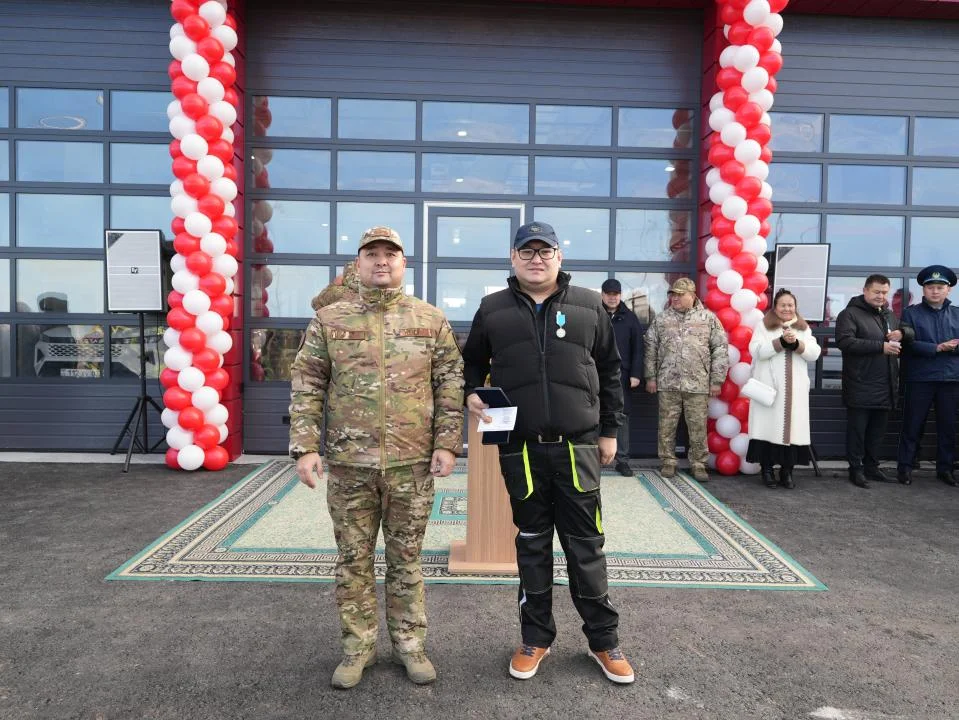 Целиноград ауданының Қоянды ауылында заманауи өрт сөндіру-құтқару базасын құрудың бірінші кезеңі аяқталды — Фотосурет 17
