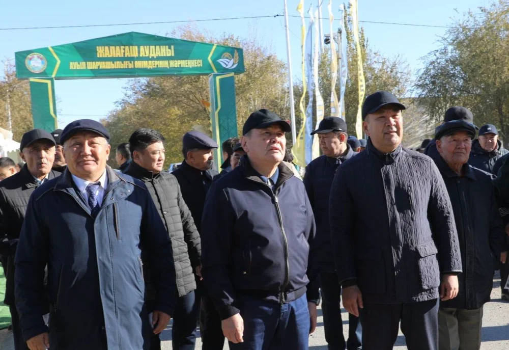 Қызылордада Жалағаш ауданының ауыл шаруашылығы жәрмеңкесі өтті — Фотосурет 7