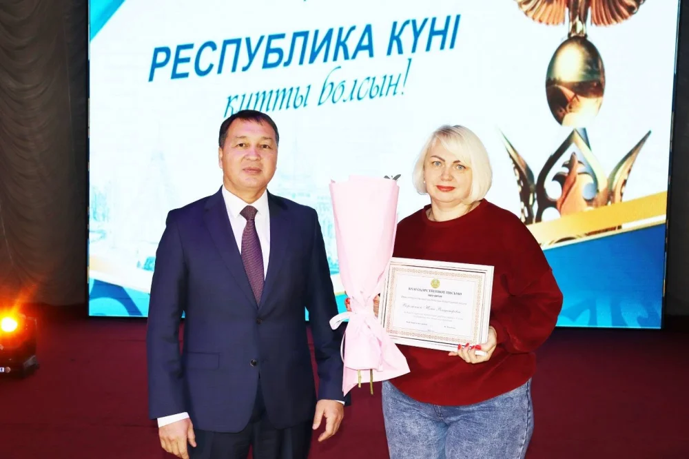 *РЕСПУБЛИКА КҮНІ АЙЫРТАУ АУДАНЫНДА АТАЛЫП ӨТІЛДІ! — Фотосурет 8