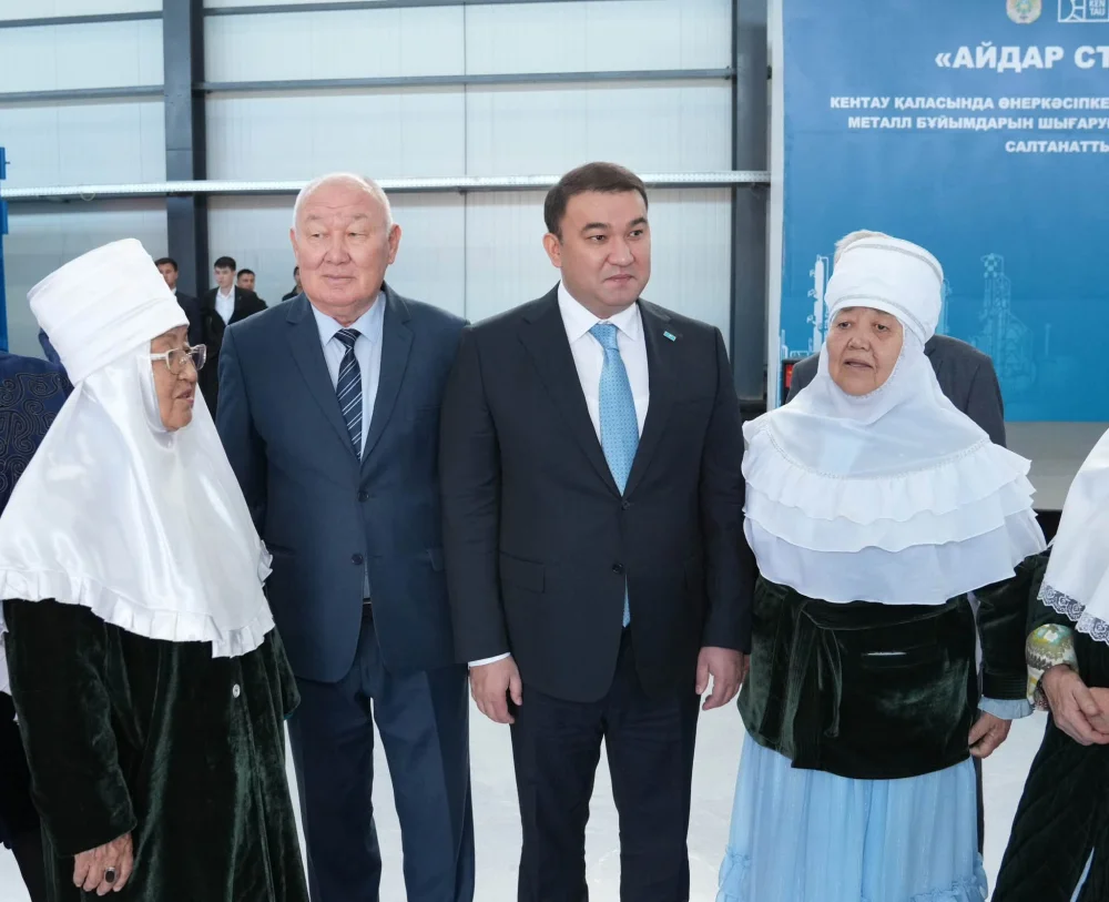 ПРЕЗИДЕНТ ТАПСЫРМАСЫ: ТҮРКІСТАН ОБЛЫСЫ КЕНТАУ ҚАЛАСЫНДА ЖАҢА ЗАУЫТ ІСКЕ ҚОСЫЛДЫ — Фотосурет 4