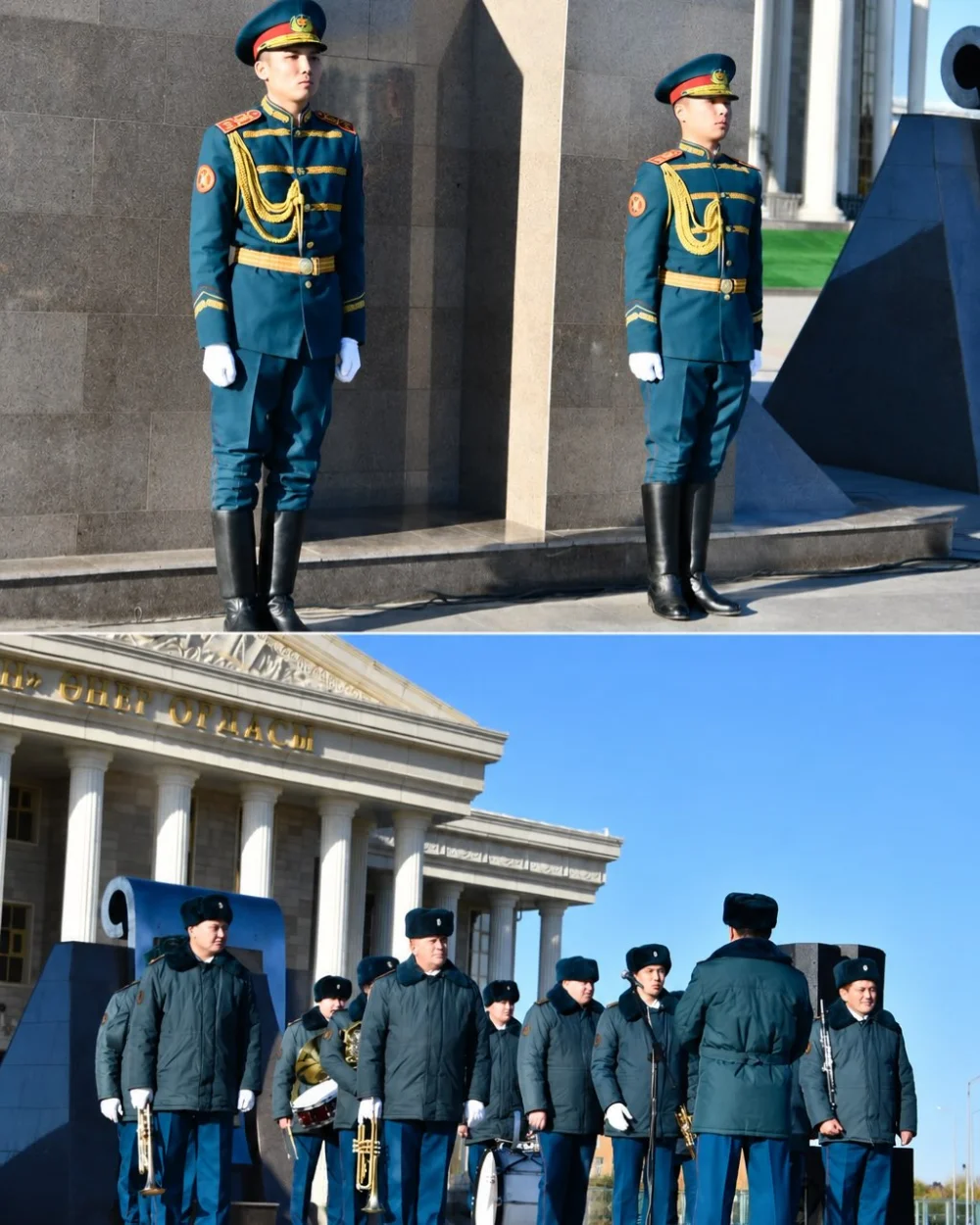 Оралда Республика күніне орай Мемлекеттік Ту көтеру рәсімі өтті — Фотосурет 11
