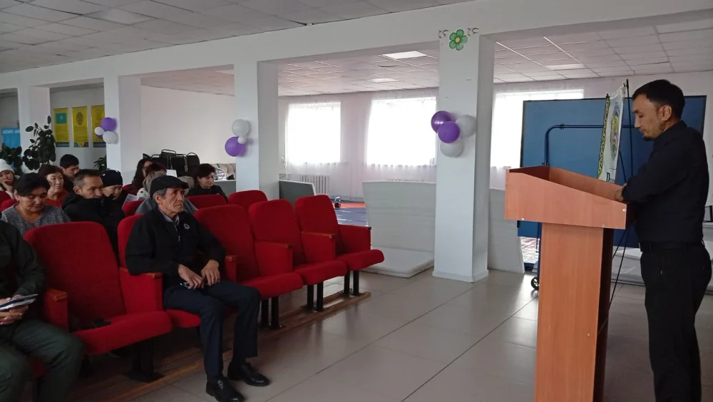 «Рухани келісім - қоғамдағы бейбітшілік пен келісімнің негізі» тақырыбында ауыл тұрғындарымен ақпараттық кездесулер — Фотосурет 2