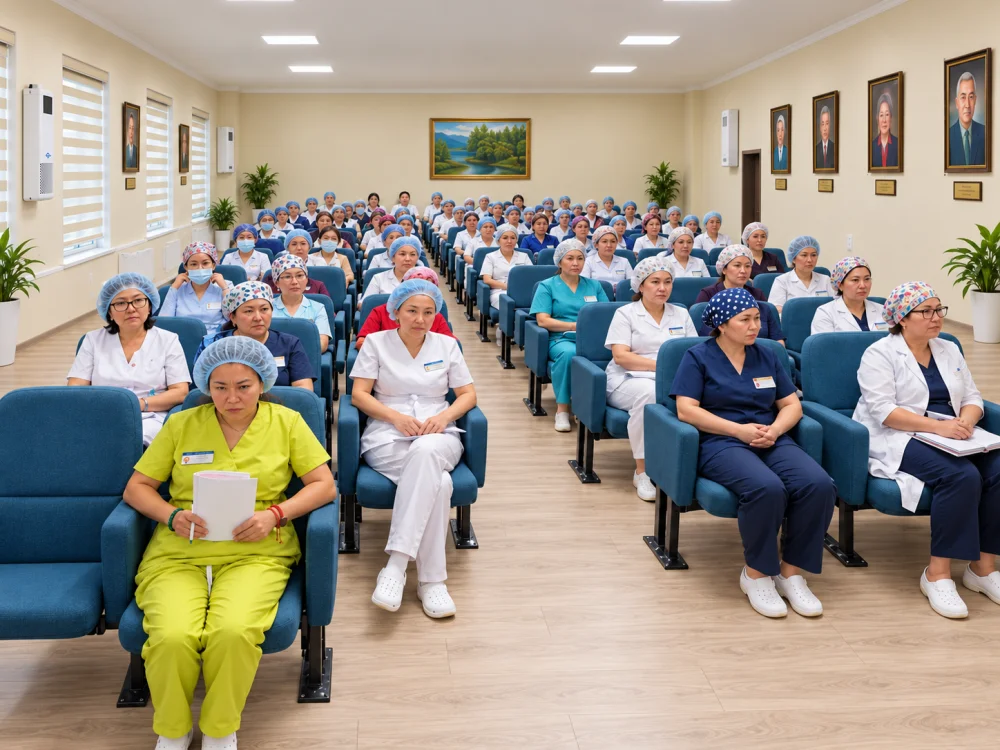 Қарағанды облысының медицина қызметкерлерімен семинар-тренингтер өткізу