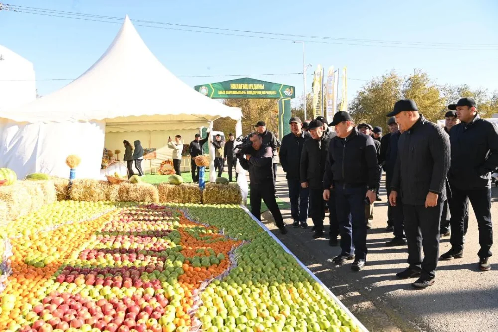 «Алтын күз – 2026»: 1200 тоннадан астам ауыл шаруашылығы өнімдері ұсынылды — Фотосурет 27