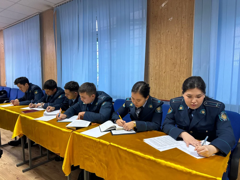 Павлодар облысы бойынша ҚАЖ департаментінде өз кәсібінің үздігі анықталды — Фотосурет 1
