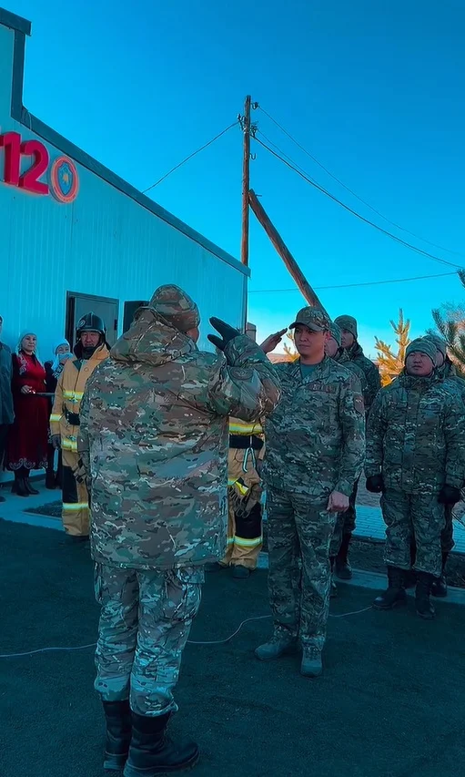 РЕСПУБЛИКА КҮНІНЕ ОРАЙ ЖАҢА ӨРТ СӨНДІРУ БЕКЕТІ АШЫЛДЫ
