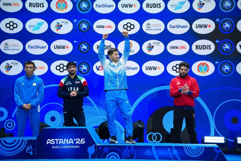 Астаналық балуан әлем чемпионатының қола жүлдегері атанды — Фотосурет 1