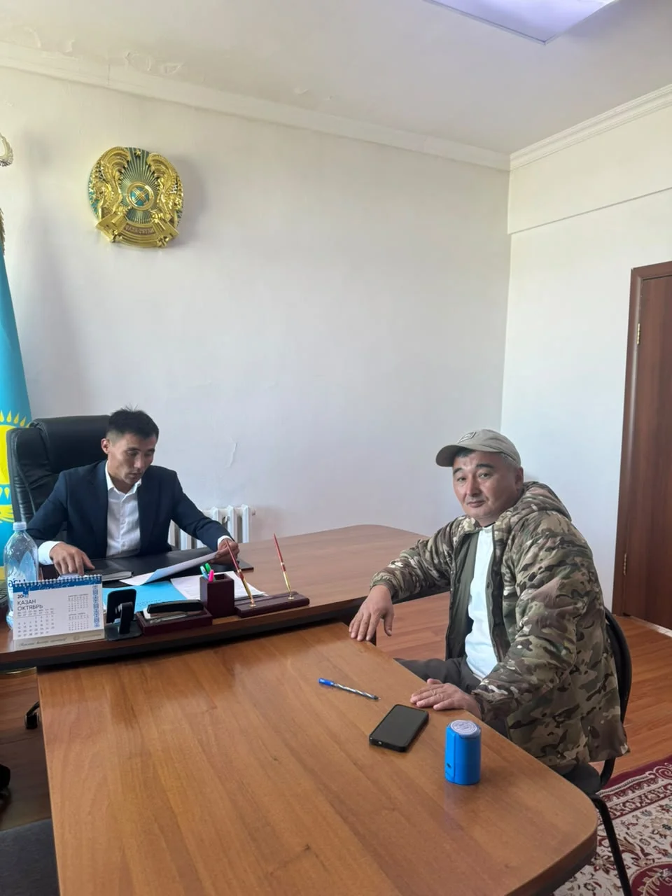 Округ әкімінің жеке қабылдауы
