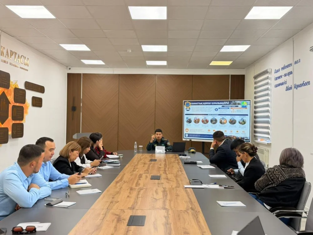 Атырау облысында азаматтық қорғаныс бойынша оқыту сабақтары өткізілді — Фотосурет 7