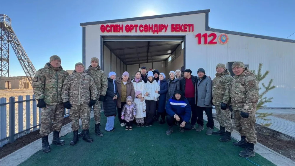 Қазақстанда «Ауыл құтқарушылары» бағдарламасы аясында 300-ші ерікті өрт сөндіру бекеті ашылды — Фотосурет 10