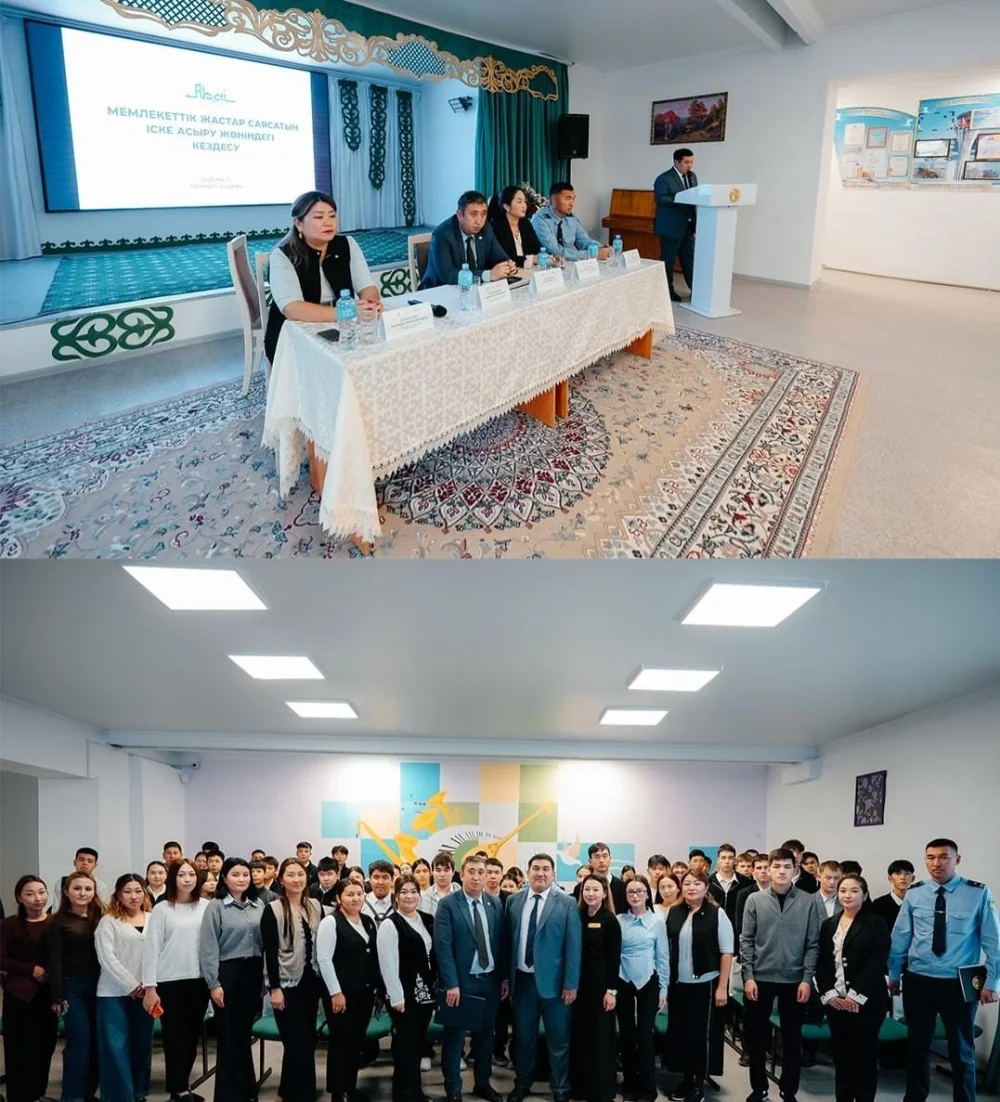 Көкпекті ауданында жастармен кездесу өтті — Фотосурет 4