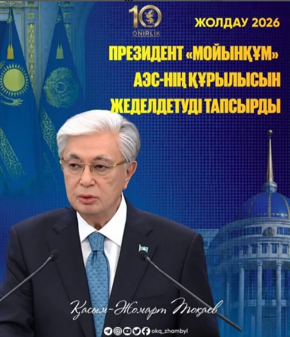Президент «Мойынқұм» АЭС-інің құрылысын жеделдету мәселесін пысықтауды тапсырды