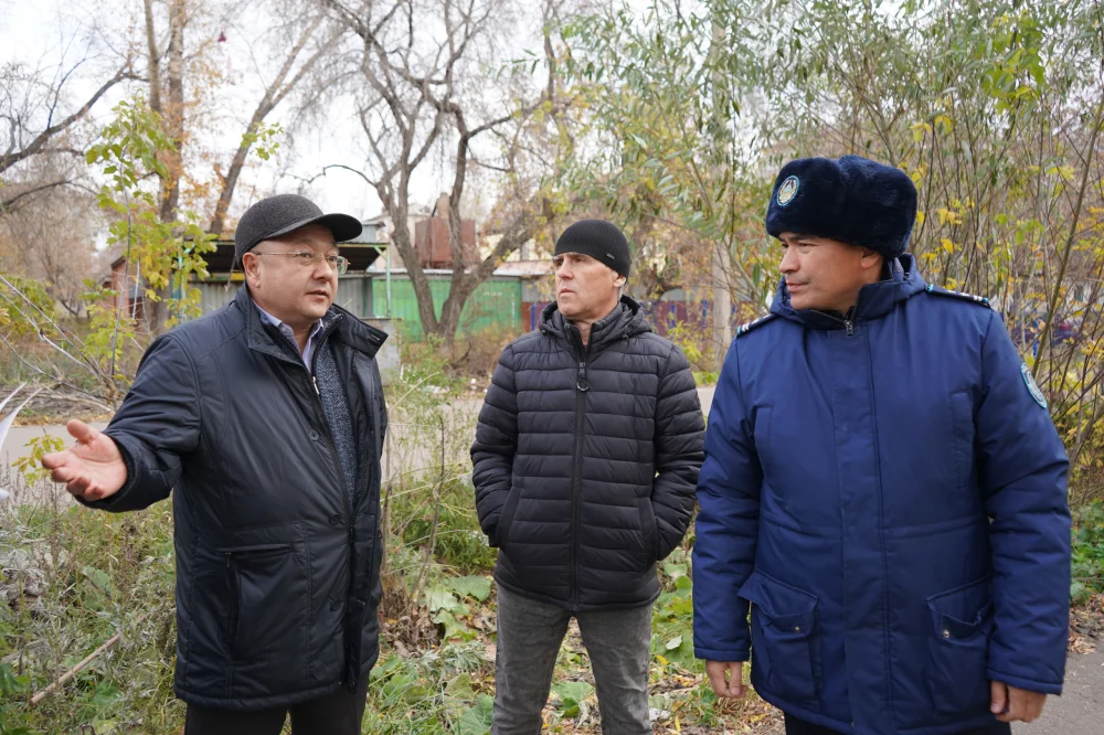 Петропавлда даулы жер телімін абаттандыру мәселесі талқыланды — Фотосурет 1