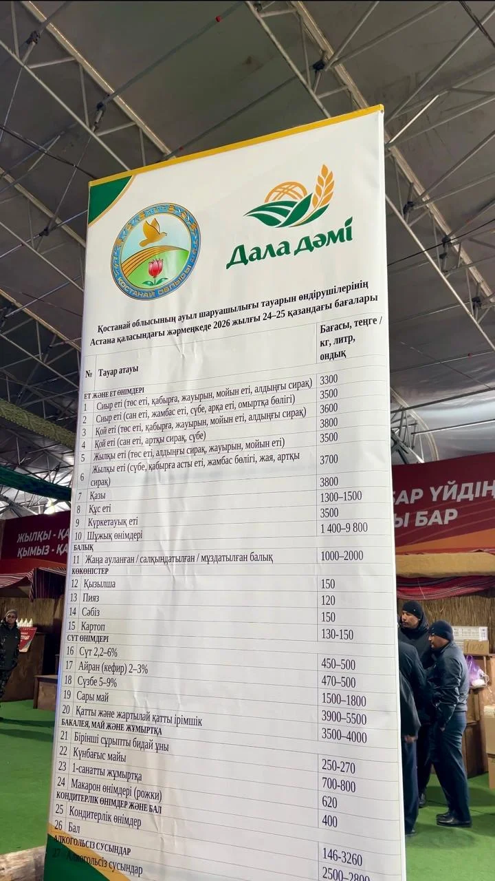 Астанада Қостанай облысының қатысуымен ауқымды ауыл шаруашылығы жәрмеңкесі өтті — Фотосурет 5