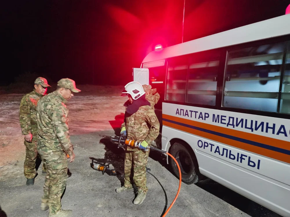 Трассалық-медициналық құтқару пунктінің қысқы кезеңге дайындығы тексерілді — Фотосурет 4