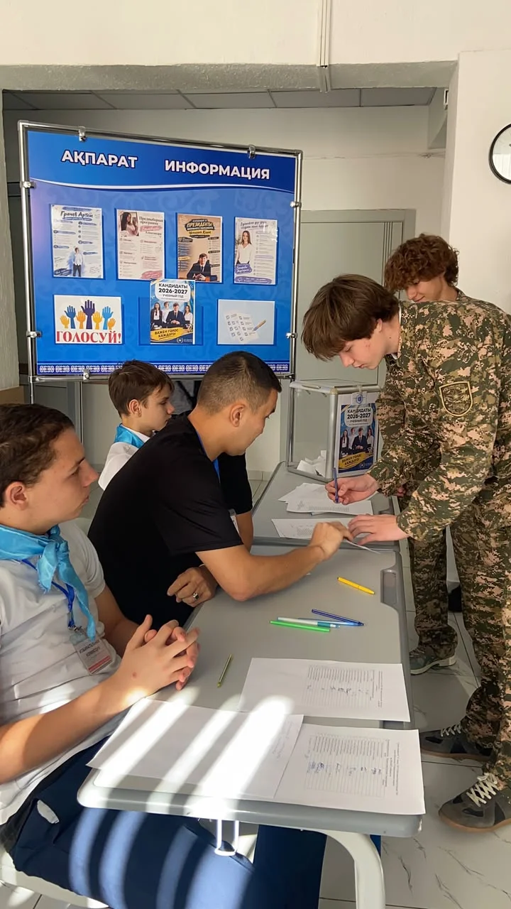 Мектептің өзін-өзі басқару президенттерін сайлау өтті — Фотосурет 4