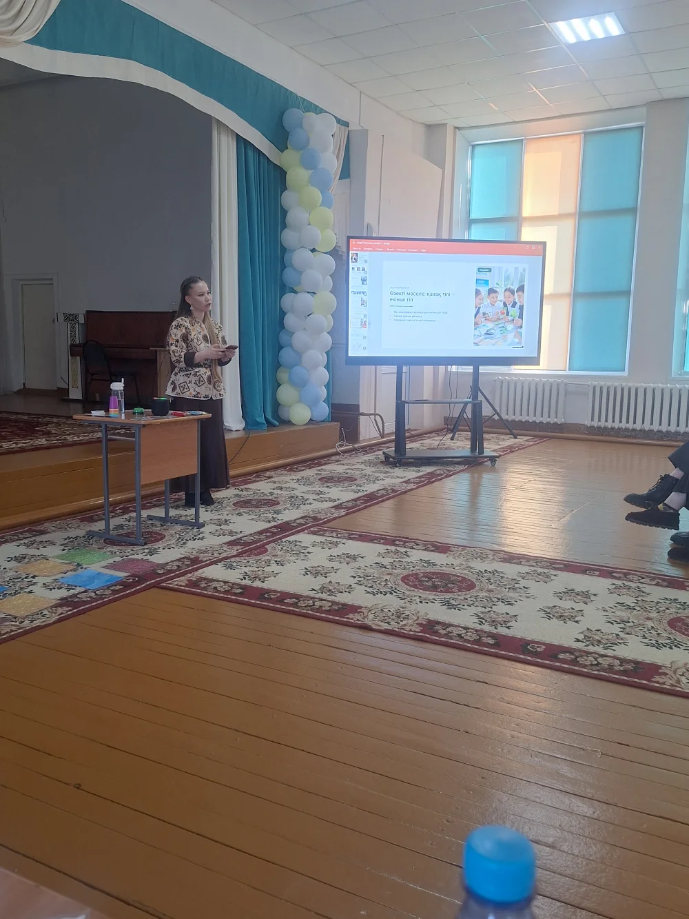 «ДАРЫНДЫ БАЛАЛАРҒА – ТАЛАНТТЫ ҰСТАЗ» КОНКУРСЫНЫҢ АУДАНДЫҚ КЕЗЕҢ ҚОРЫТЫНДЫСЫ — Фотосурет 3