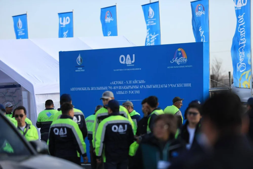 Ақтөбе облысында төрт жолақты “Ақтөбе - Қарабұтақ - Ұлғайсын” автожолының 28 шақырымы пайдалануға берілді — Фотосурет 2