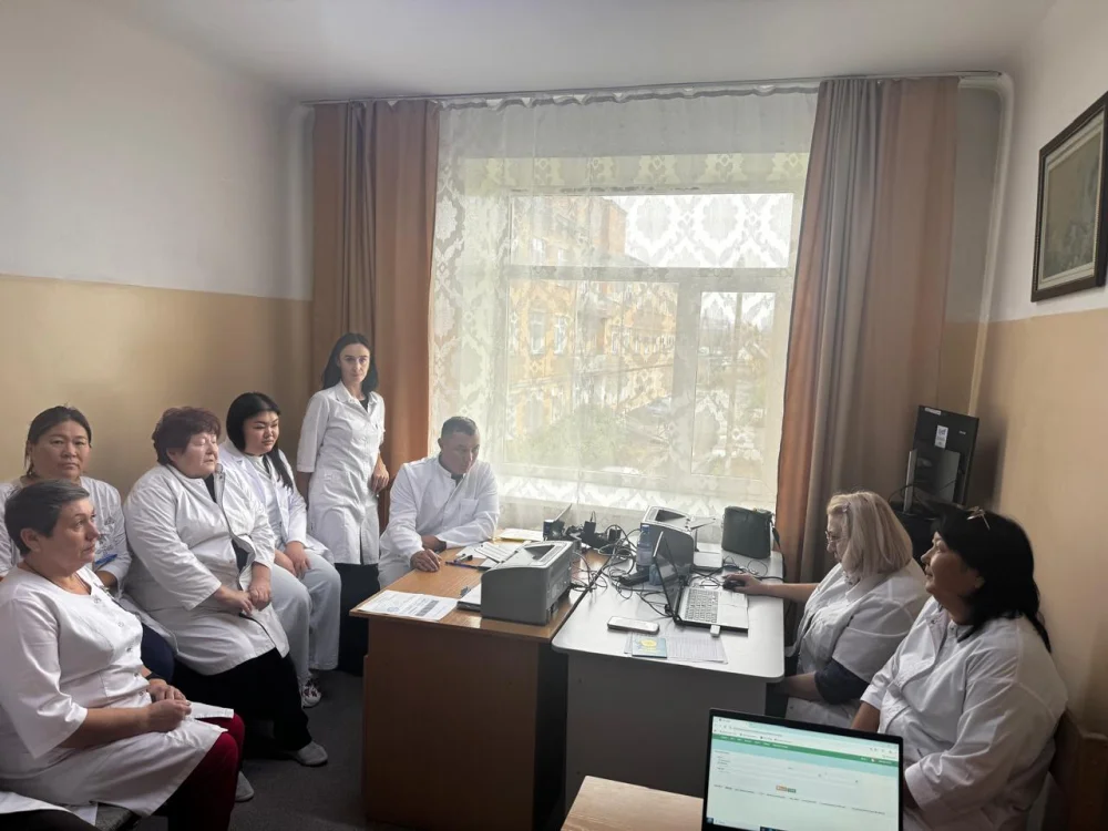 ШҚО ДСБ "Шемонаиха аудандық ауруханасы" ШЖҚ КМК базасында дөңгелек үстел өткізілді