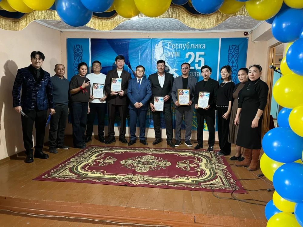 Кеншоқы ауылдық округі бойынша, 25 қазан-Республика күніне арналған мерекелік іс-шара өтті.