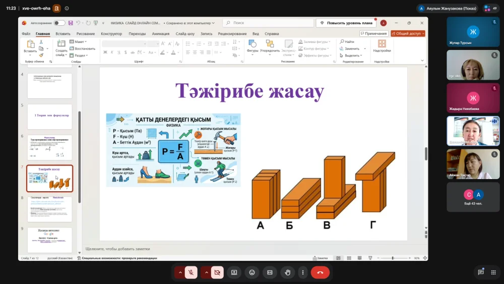 «Математика мен физика сабақтарындағы жасанды интеллект: тиімділік, әдістеме, нәтиже» онлайн семинар қорытындысы — Фотосурет 3