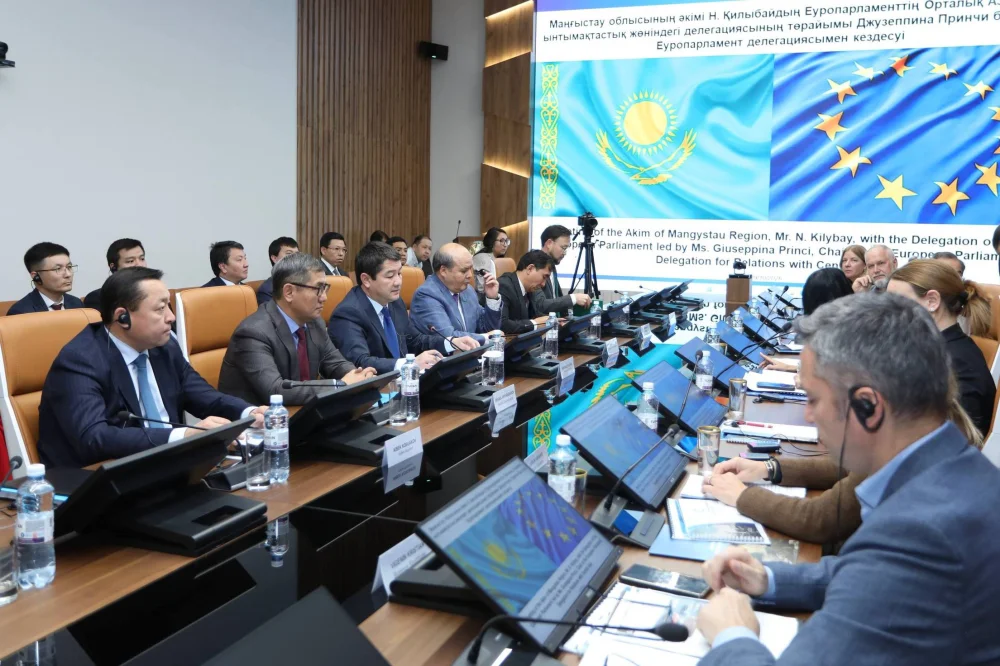 Маңғыстау өңірі Еуропа елдерімен инвестициялық және көлік-логистикалық ынтымақтастықты кеңейтуге мүдделі — Фотосурет 1
