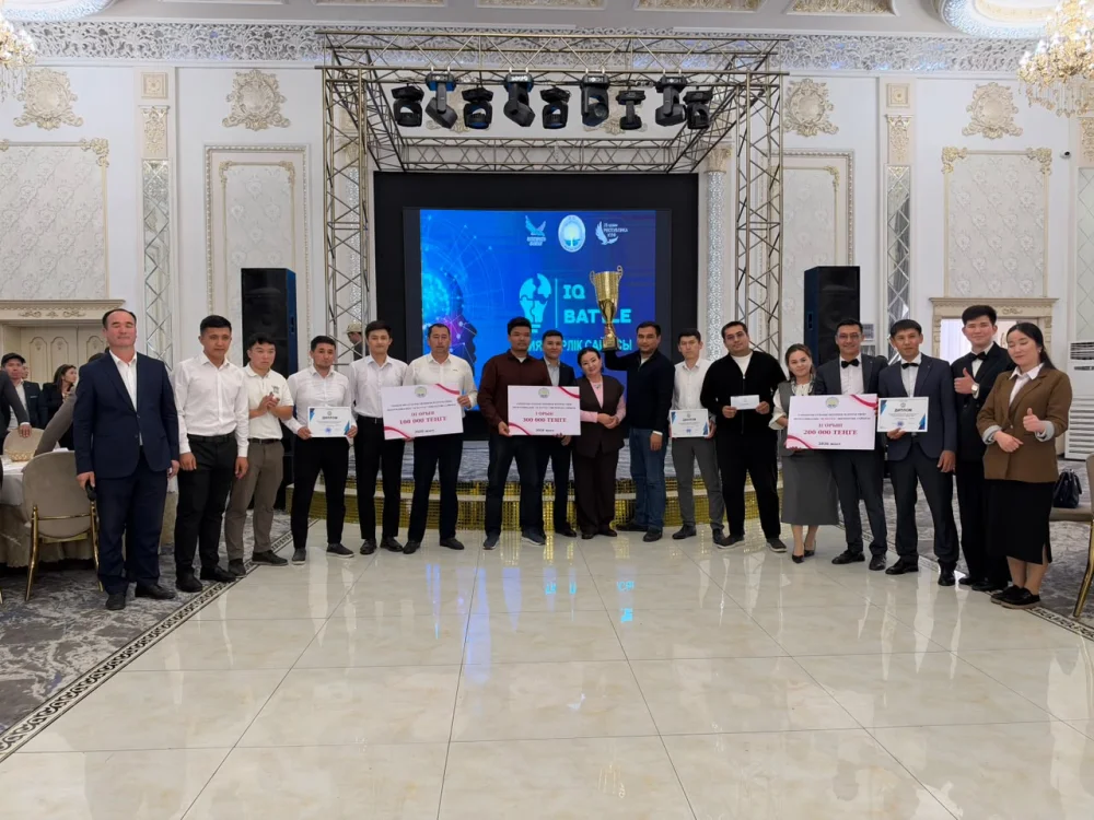 САРЫАҒАШТА АУДАН ӘКІМІНІҢ КУБОГЫ ҮШІН РЕСПУБЛИКАЛЫҚ “IQ BATTLE”ЗИЯТКЕРЛІК САЙЫСЫ ӨТТІ! — Фотосурет 1
