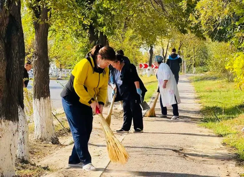 ТАЗА КҮЗ: ШАРДАРА АУДАНЫНДА АУҚЫМДЫ СЕНБІЛІК ӨТТІ — Фотосурет 1