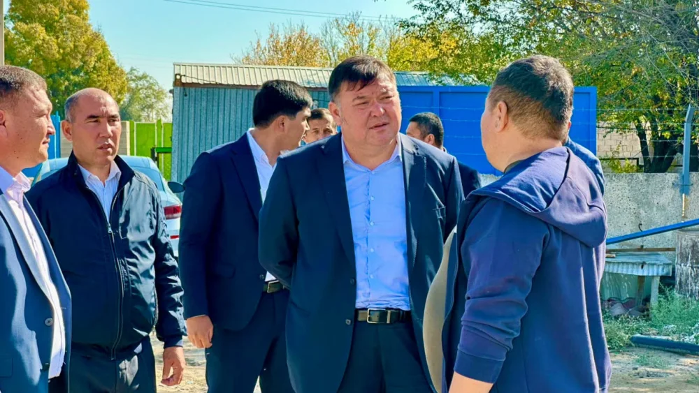 СҮТКЕНТТЕ АУЫЗСУ ЖҮЙЕСІН ҚАЙТА ҚҰРЫЛЫМДАУ ЖҰМЫСТАРЫ БАҚЫЛАУДА — Фотосурет 1