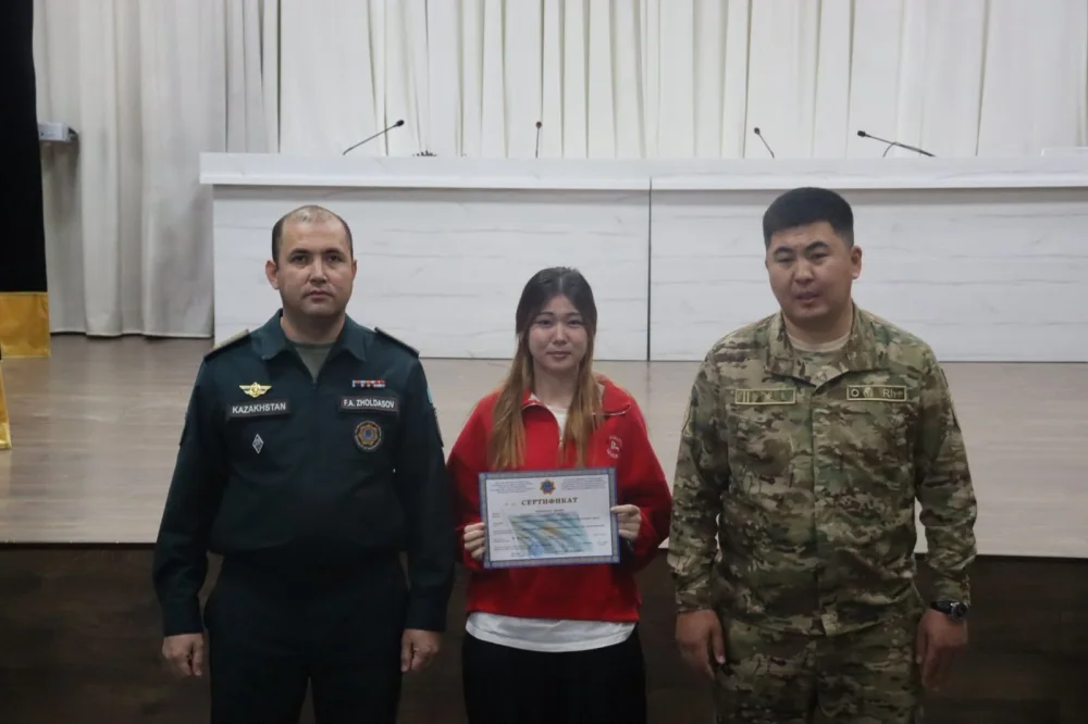 Түркістан облысында мобильді волонтерлердің төтенше жағдайларға дайындығы пысықталды — Фотосурет 7