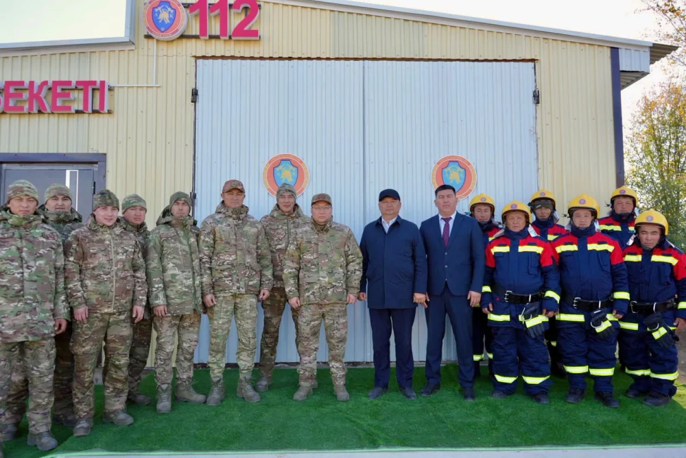 Қазақстанда 303-ші «Ауыл құтқарушылары» ерікті өртке қарсы құралымы ашылды — Фотосурет 1