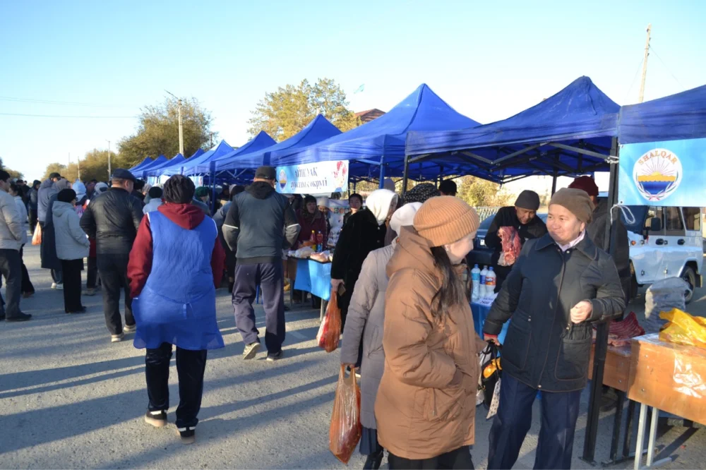 ШАЛҚАРДА АУЫЛ ШАРУАШЫЛЫҒЫ ӨНІМДЕРІНІҢ ЖӘРМЕҢКЕСІ ҰЙЫМДАСТЫРЫЛДЫ — Фотосурет 5