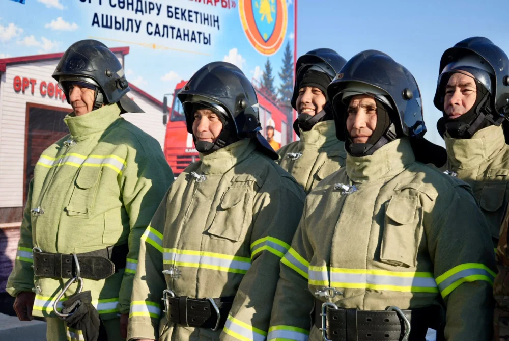Қазақстанда 304-ші «Ауыл құтқарушылары» ерікті өртке қарсы құралымы ашылды — Фотосурет 7