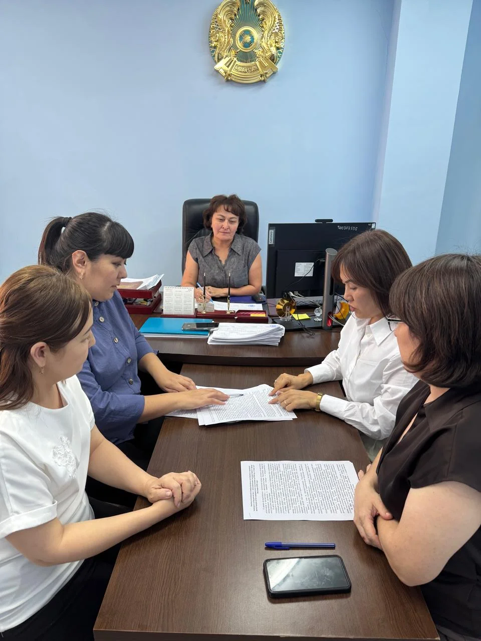 МЕМЛЕКЕТТІК ҚЫЗМЕТТЕРДІ КӨРСЕТУ МӘСЕЛЕЛЕРІ ТАЛҚЫЛАНДЫ