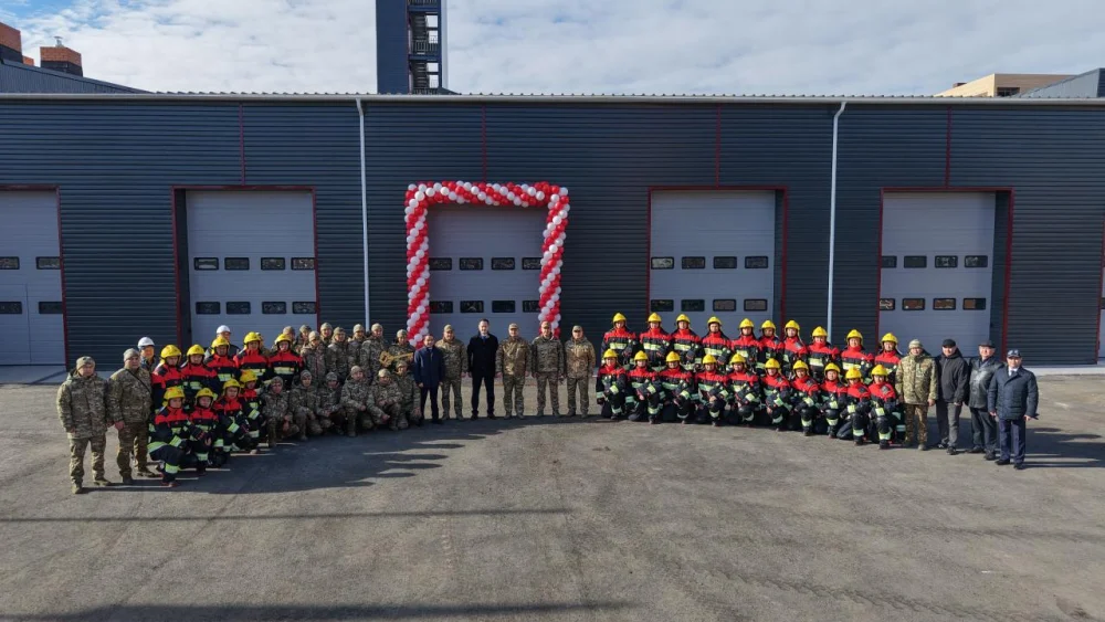 Қосшыда 62 мың тұрғынның қауіпсіздігін қамтамасыз ететін өрт сөндіру-құтқару кешені ашылды — Фотосурет 1