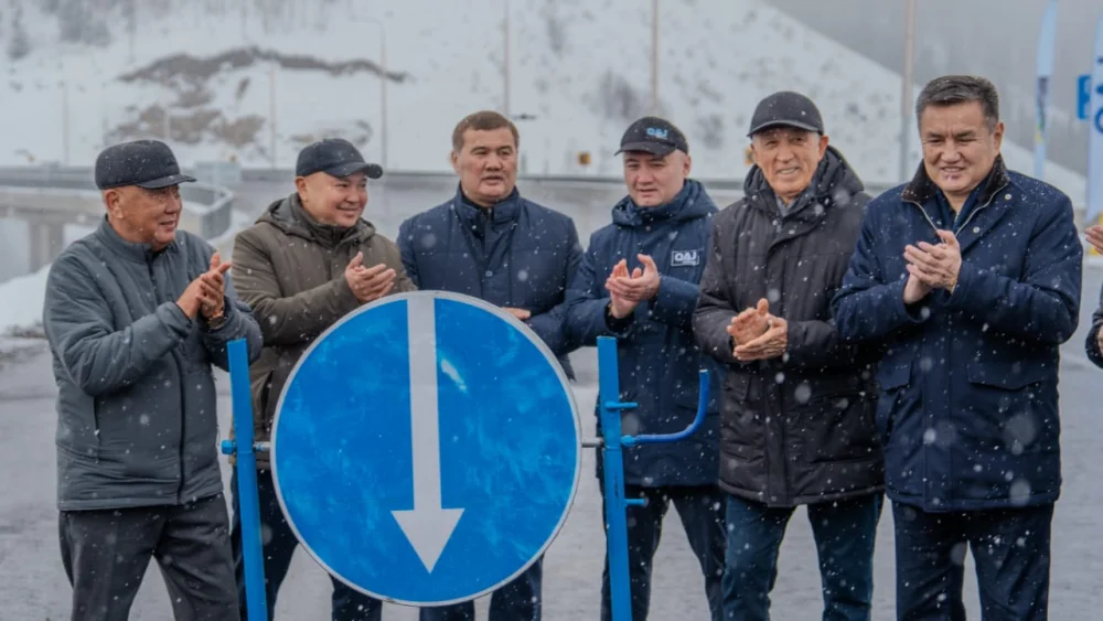 Бұралаң тау жолын айналып өтеді: ШҚО-да жаңа жол мен Қазақстандағы ең биік көпір ашылды — Фотосурет 4