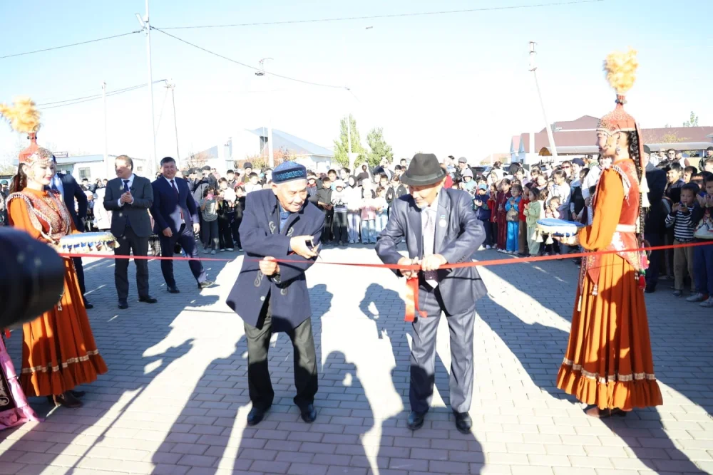 Дамбы ауылында «Балықшылар» саябағы ашылды — Фотосурет 4
