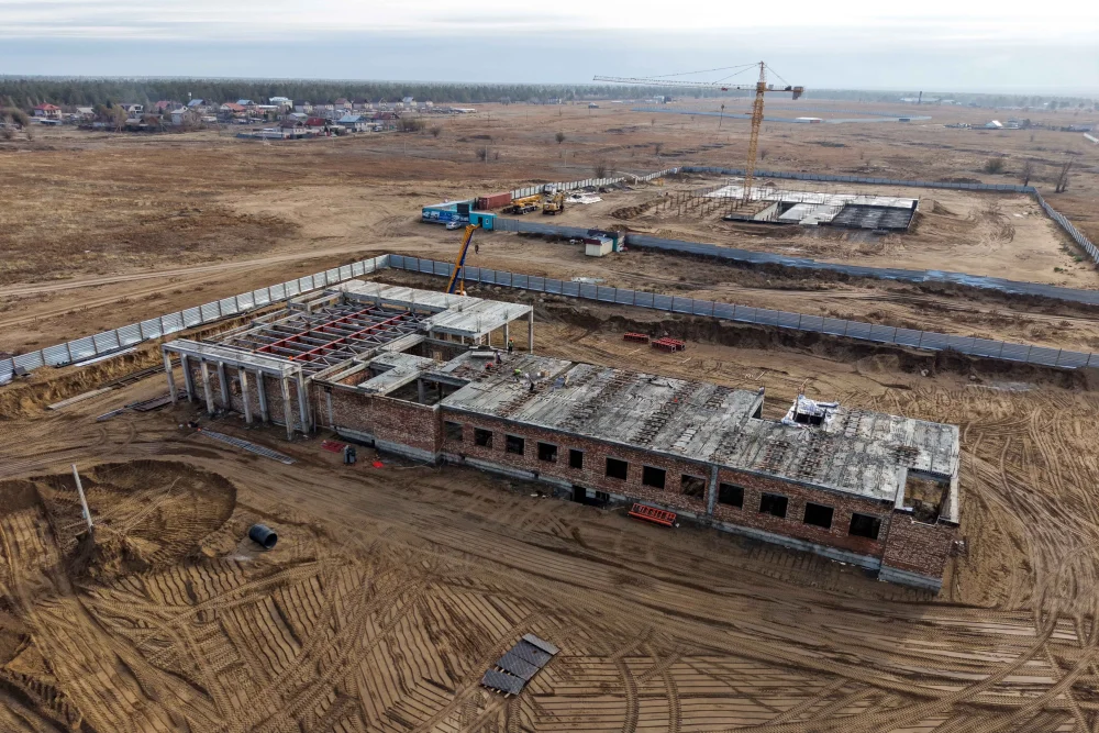 Семейде Шығармашылық орталығының құрылысы қарқынды жүргізіліп жатыр — Фотосурет 1