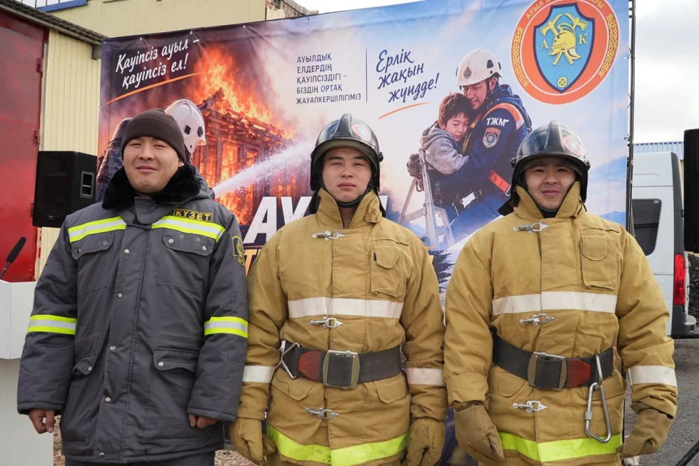 Қазақстанда 306-шы «Ауыл құтқарушылары» ерікті өртке қарсы құрамы ашылды — Фотосурет 3