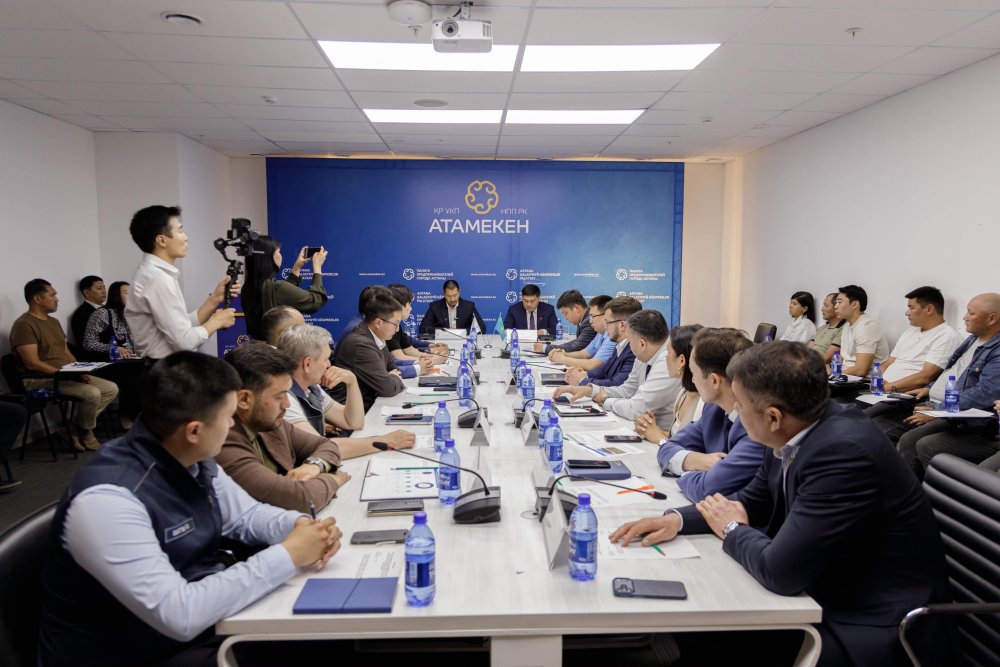 Астаналық Кәсіпкерлер палатасы мен Сарайшық ауданы прокуратурасының бірлескен отырысы өтті